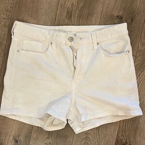 Old Navy Women's white Jean Shorts